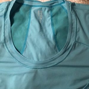 Zella Teal Fitness Tank Size Medium